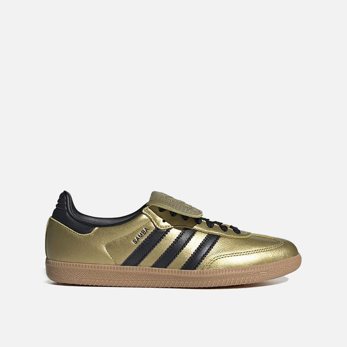 adidas WMNS SAMBA LONG TONGUE - GOLD METALLIC / CORE BLACK