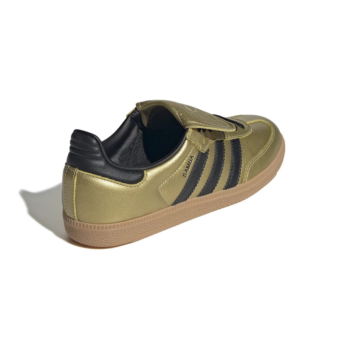 adidas WMNS SAMBA LONG TONGUE - GOLD METALLIC / CORE BLACK