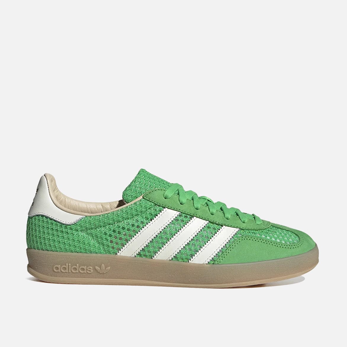 adidas GAZELLE INDOOR - ENERGY GREEN / OFF WHITE / MAGIC BEIGE