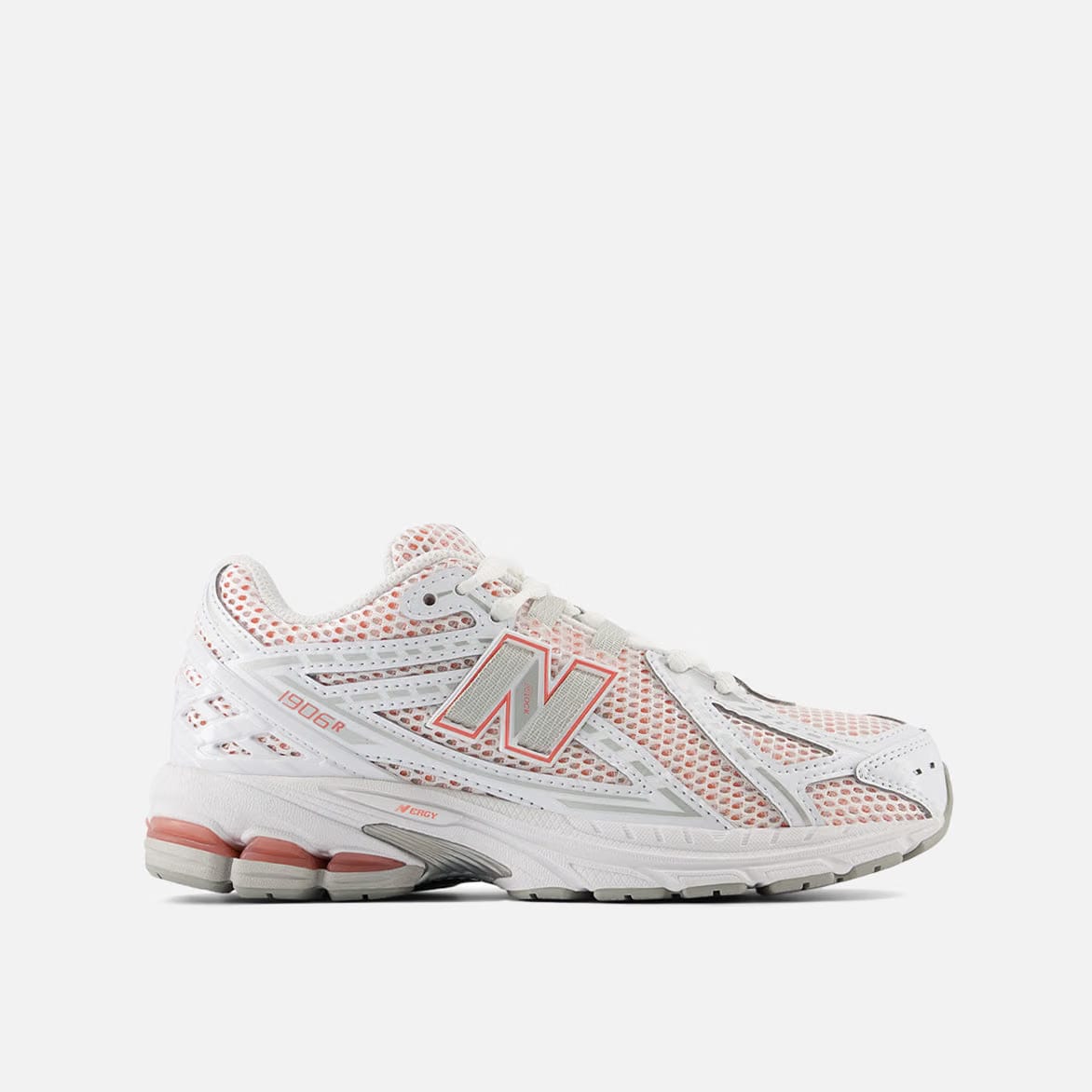 New Balance 1906R (GS) - WHITE / SUNFADE RED
