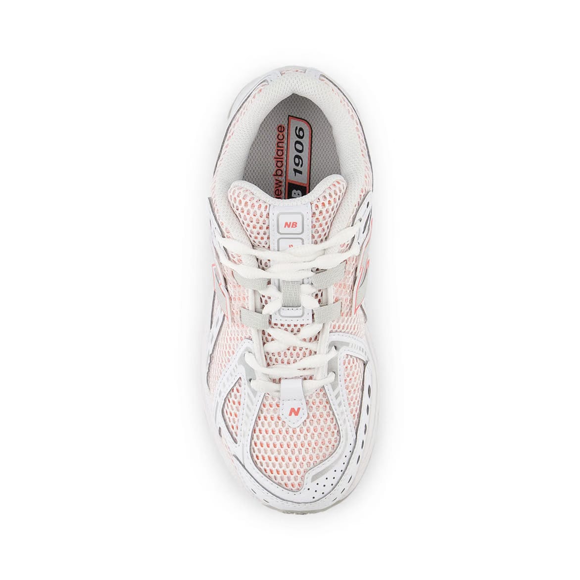 New Balance 1906R (GS) - WHITE / SUNFADE RED