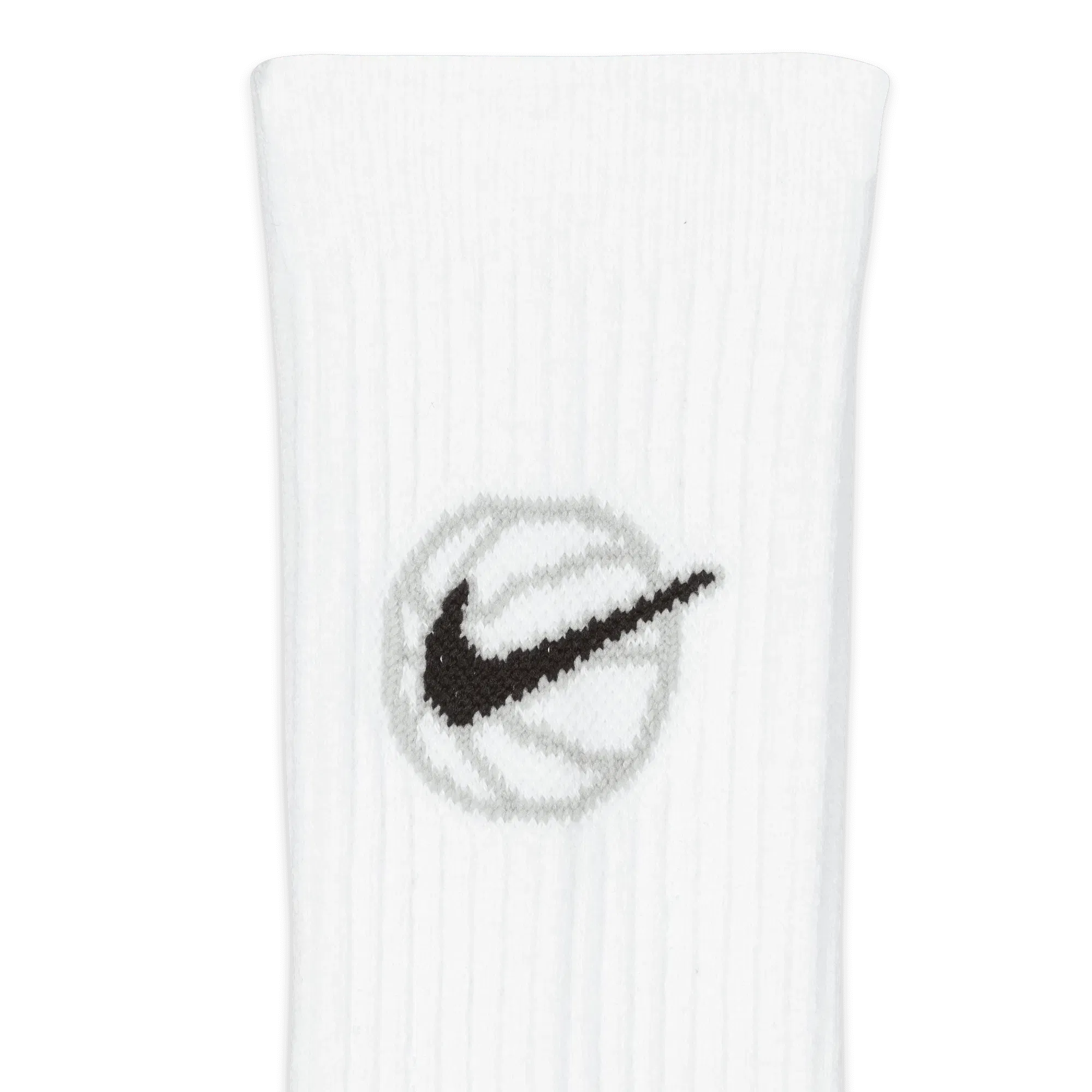 Nike EVERYDAY CREW BASKETBALL SOCKS (3 PACK) - WHITE