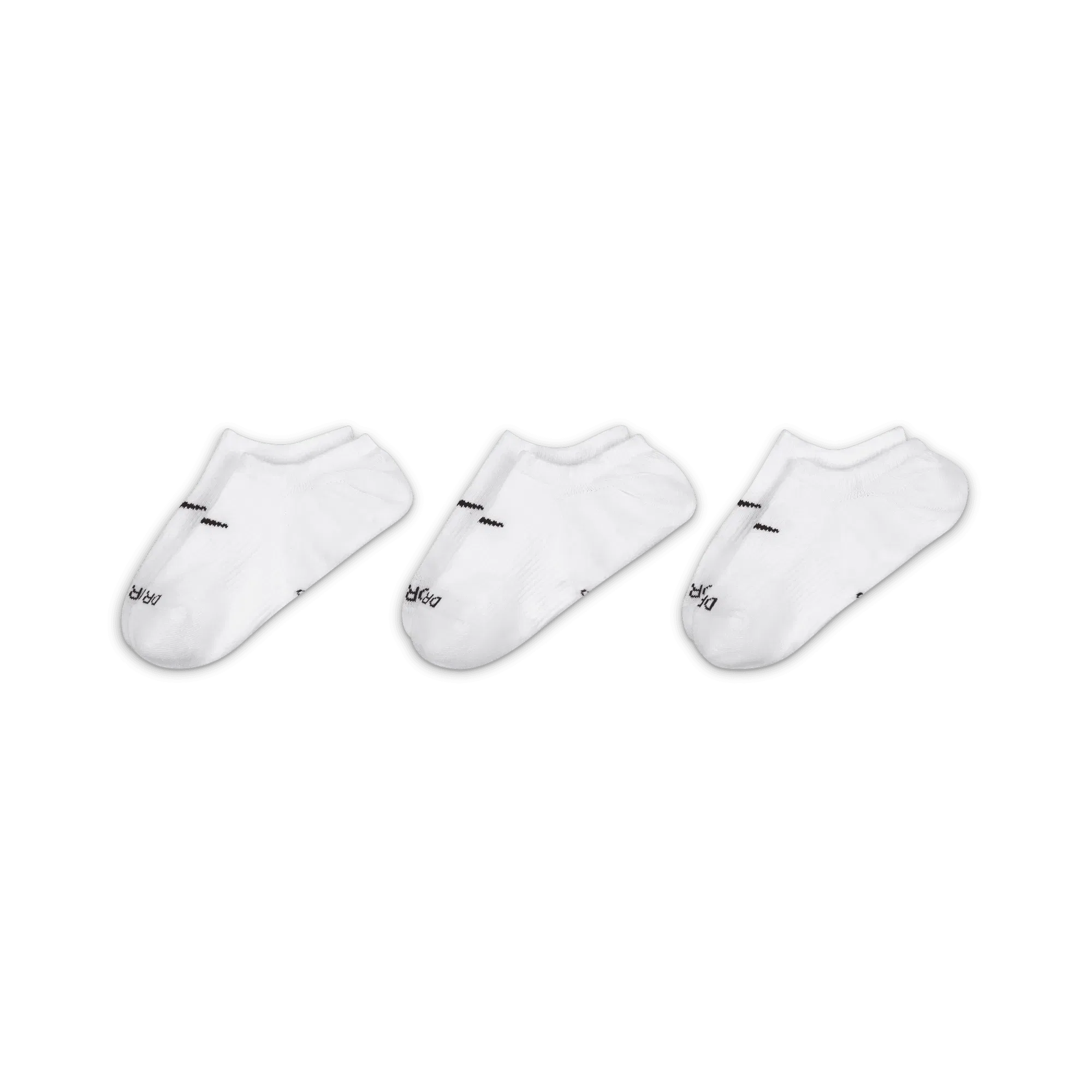 NIKE TRAINING FOOTIE SOCKS 3PACK - WHITE