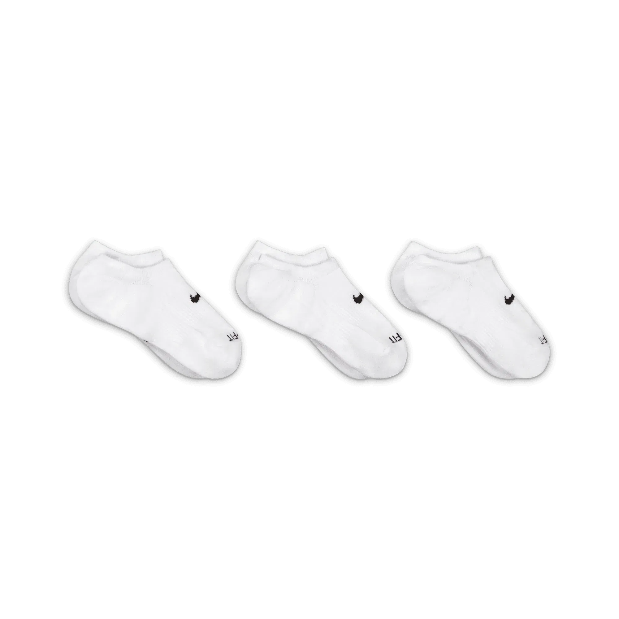 NIKE TRAINING FOOTIE SOCKS 3PACK - WHITE