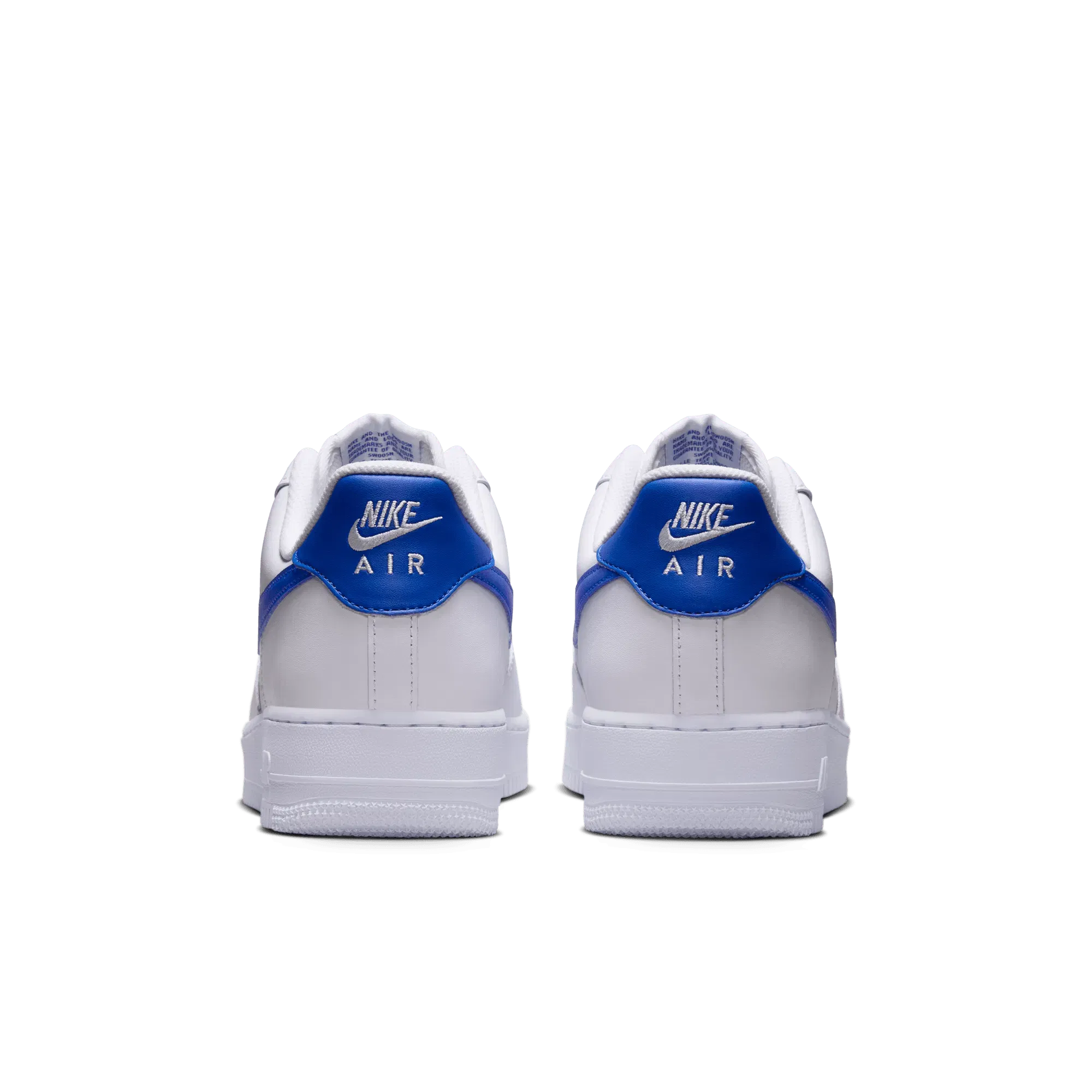 Nike AIR FORCE 1 `07 - WHITE / HYPER ROYAL