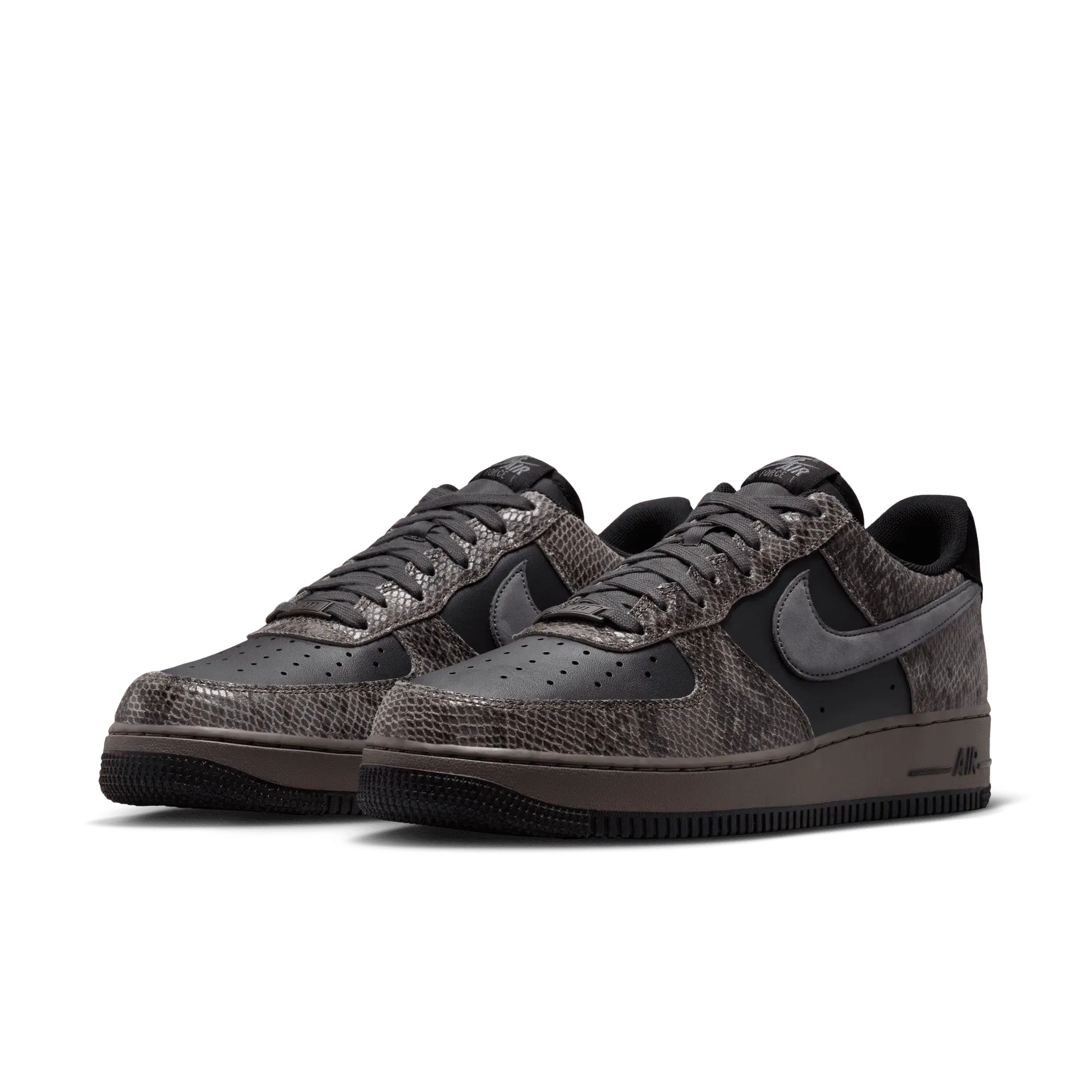 Nike AIR FORCE 1 `07 LV8 "OFF NOIR SNAKESKIN"