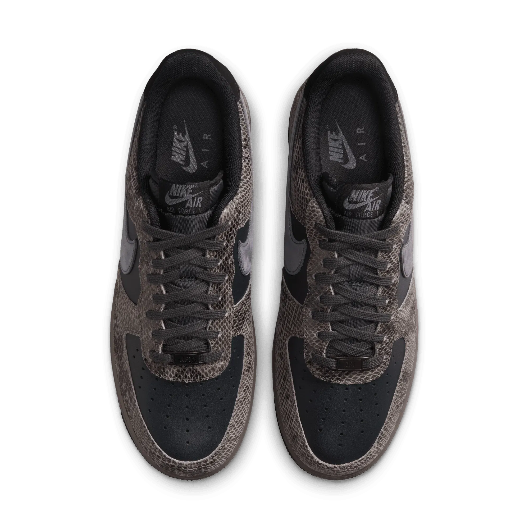 Nike AIR FORCE 1 `07 LV8 "OFF NOIR SNAKESKIN"