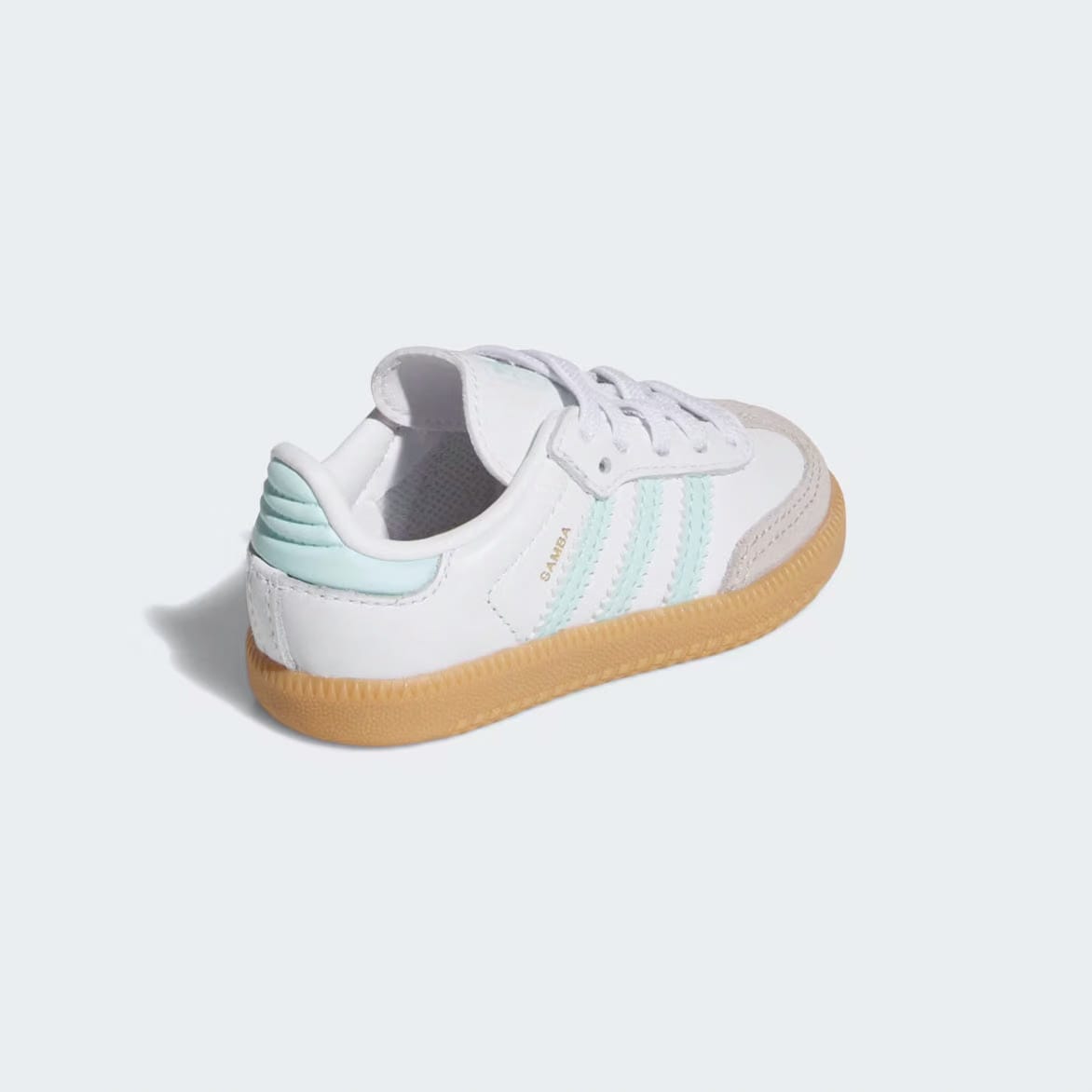 adidas SAMBA OG (TD) - CLOUD WHITE / SEMI FLASH AQUA