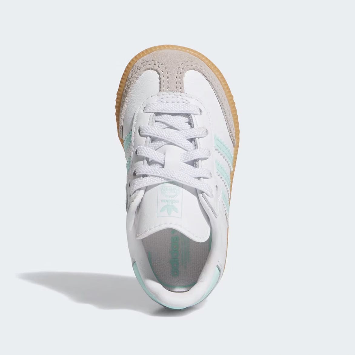 adidas SAMBA OG (TD) - CLOUD WHITE / SEMI FLASH AQUA