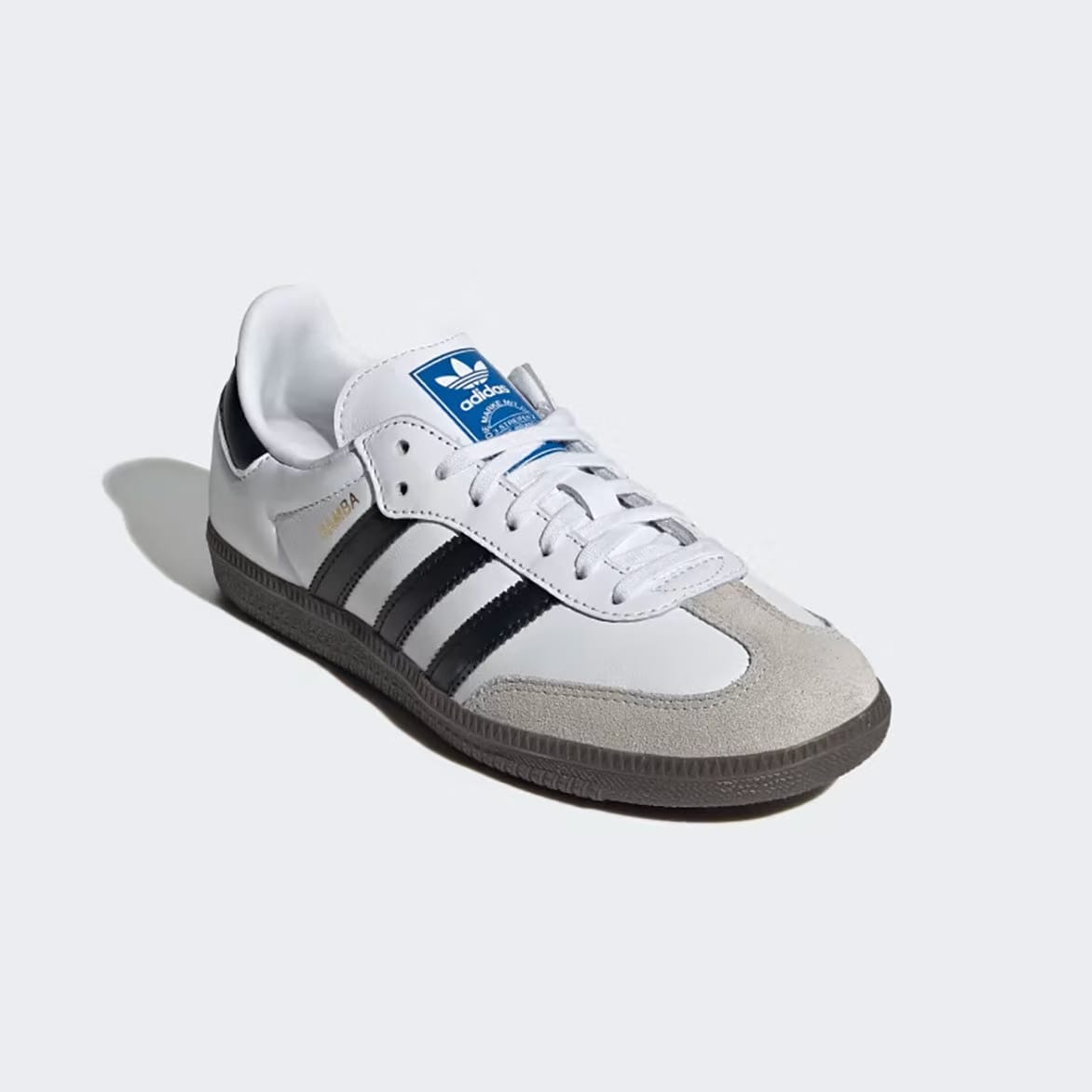 adidas SAMBA OG (GS) - RUNNING WHITE / CORE BLACK / GRANITE