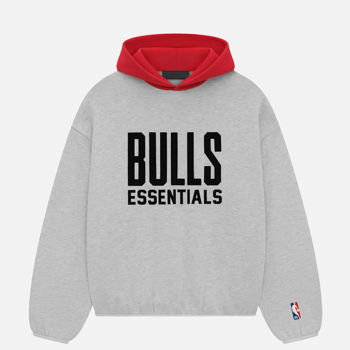Fear of God Essentials ESSENTIALS BULLS HOODIE - LIGHT HEATHER