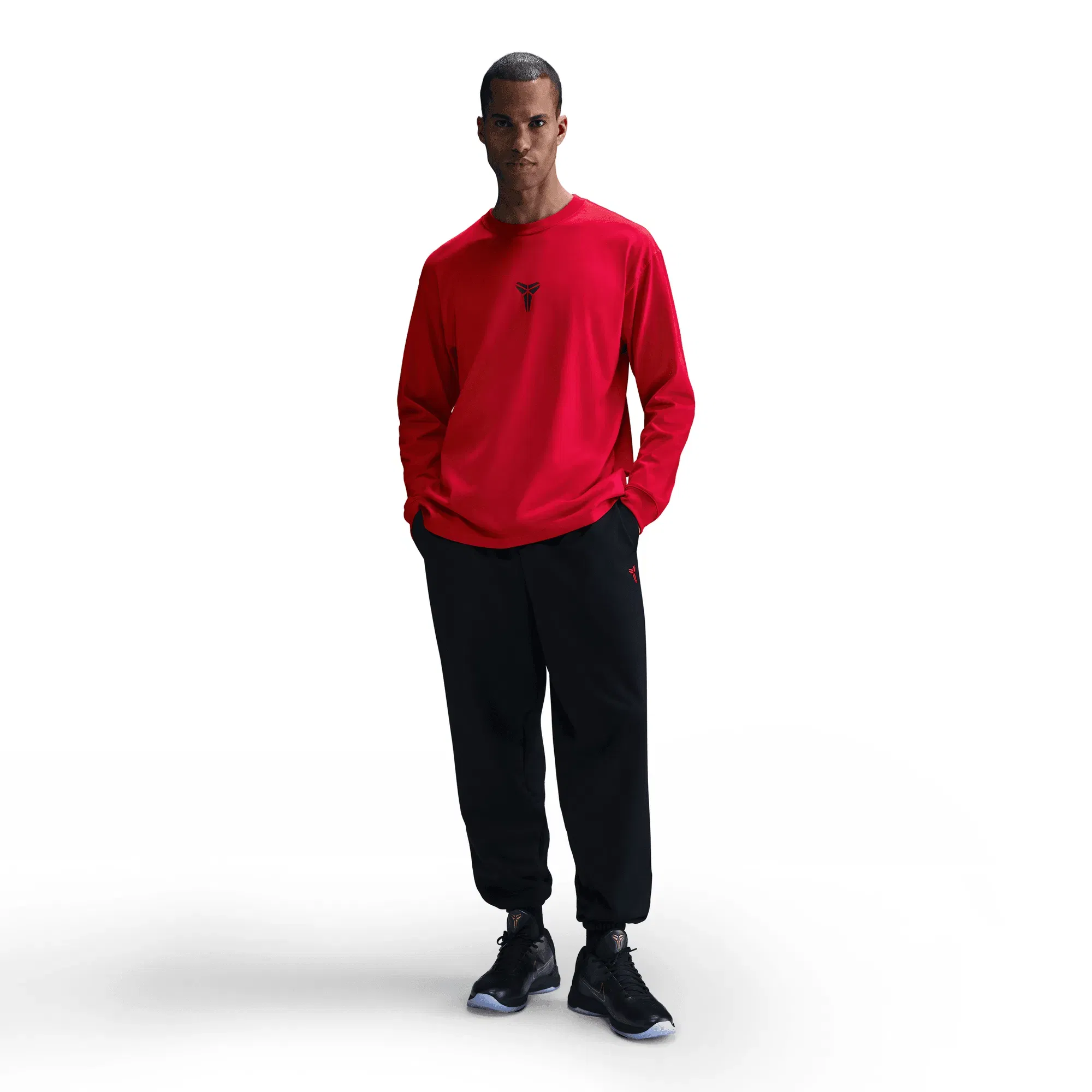 Nike KOBE "YEAR OF THE MAMBA" MAX90 LS TEE - UNIVERSITY RED