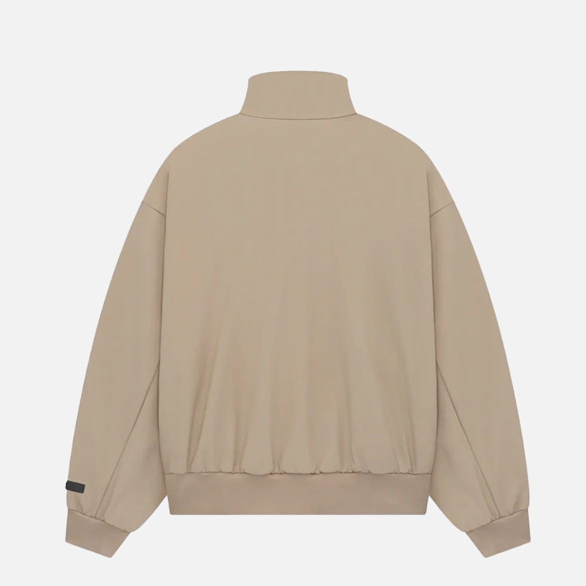 Fear of God Essentials ESSENTIALS BONDED NYLON BOMBER JACKET - DESERT SAND