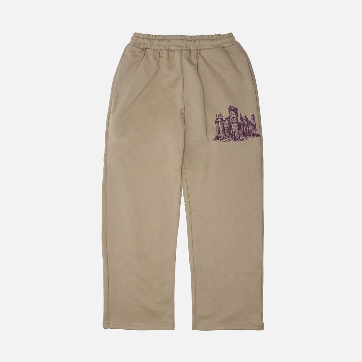 GLIM DA CASTLE SWEATPANTS - LIGHT OLIVE