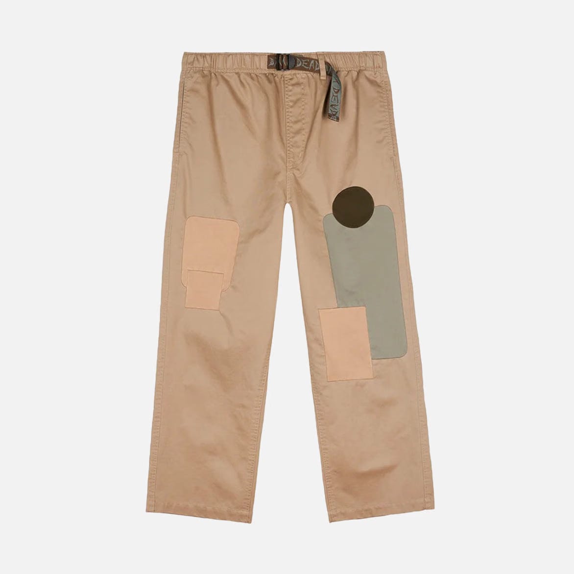 Brain Dead TWILL PATCHWORK CLIMBER PANT - TAN