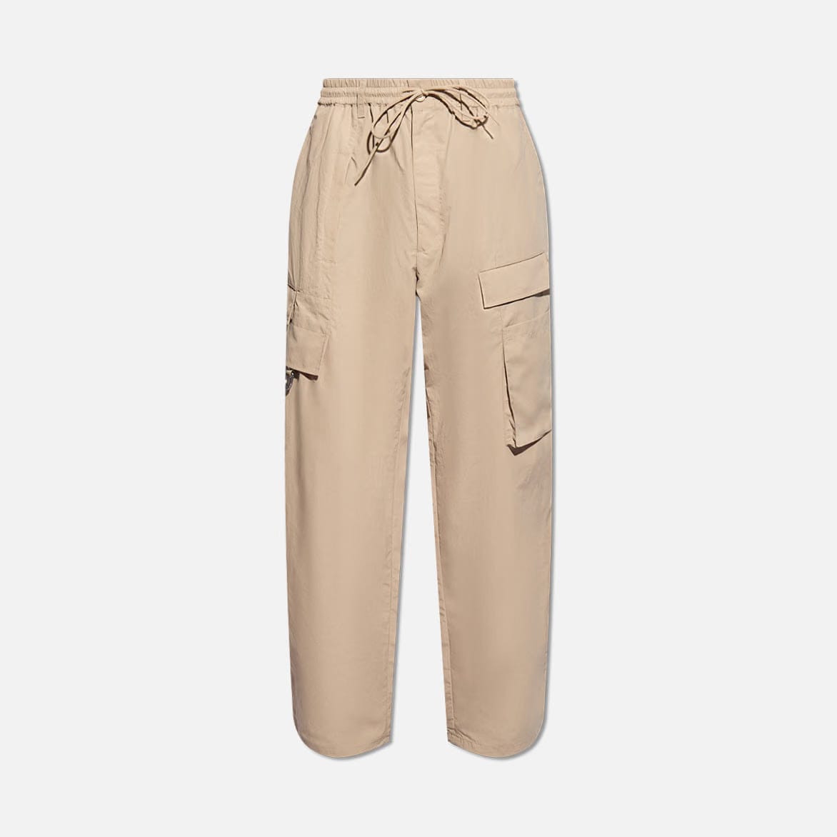 Y-3 CRINKLE NYLON PANTS - CLAYBROWN