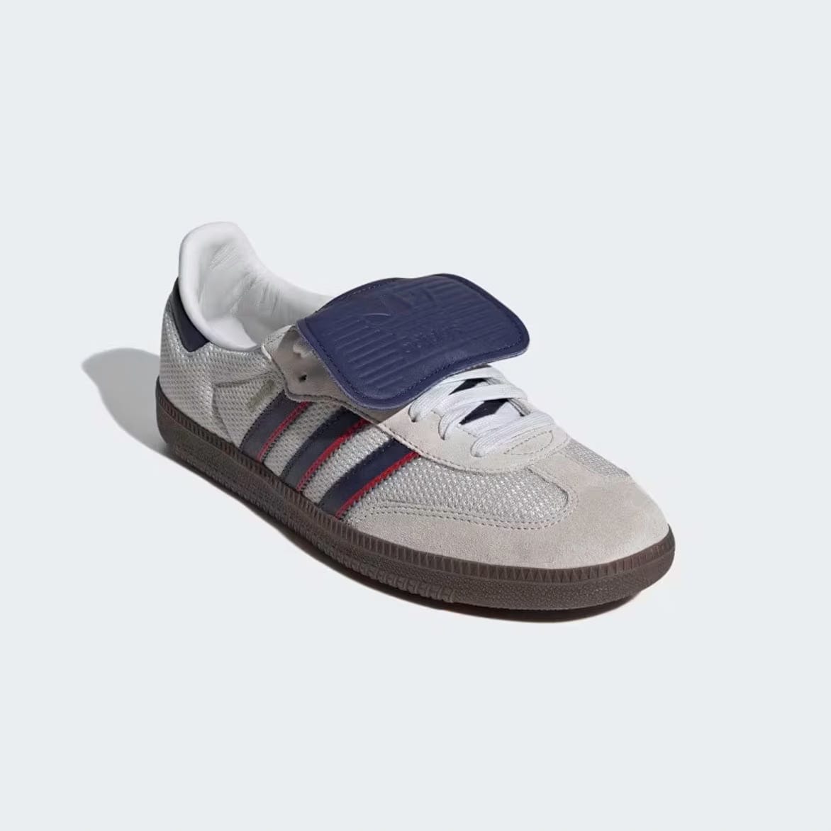 adidas SAMBA OG - CRYSTAL WHITE / DARK BLUE