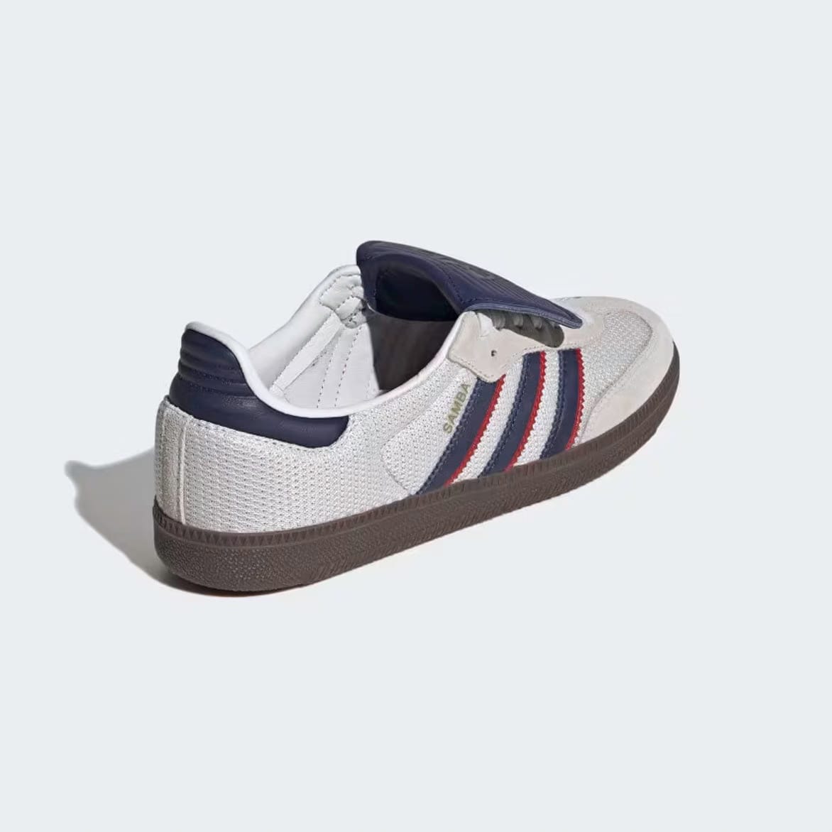 adidas SAMBA OG - CRYSTAL WHITE / DARK BLUE