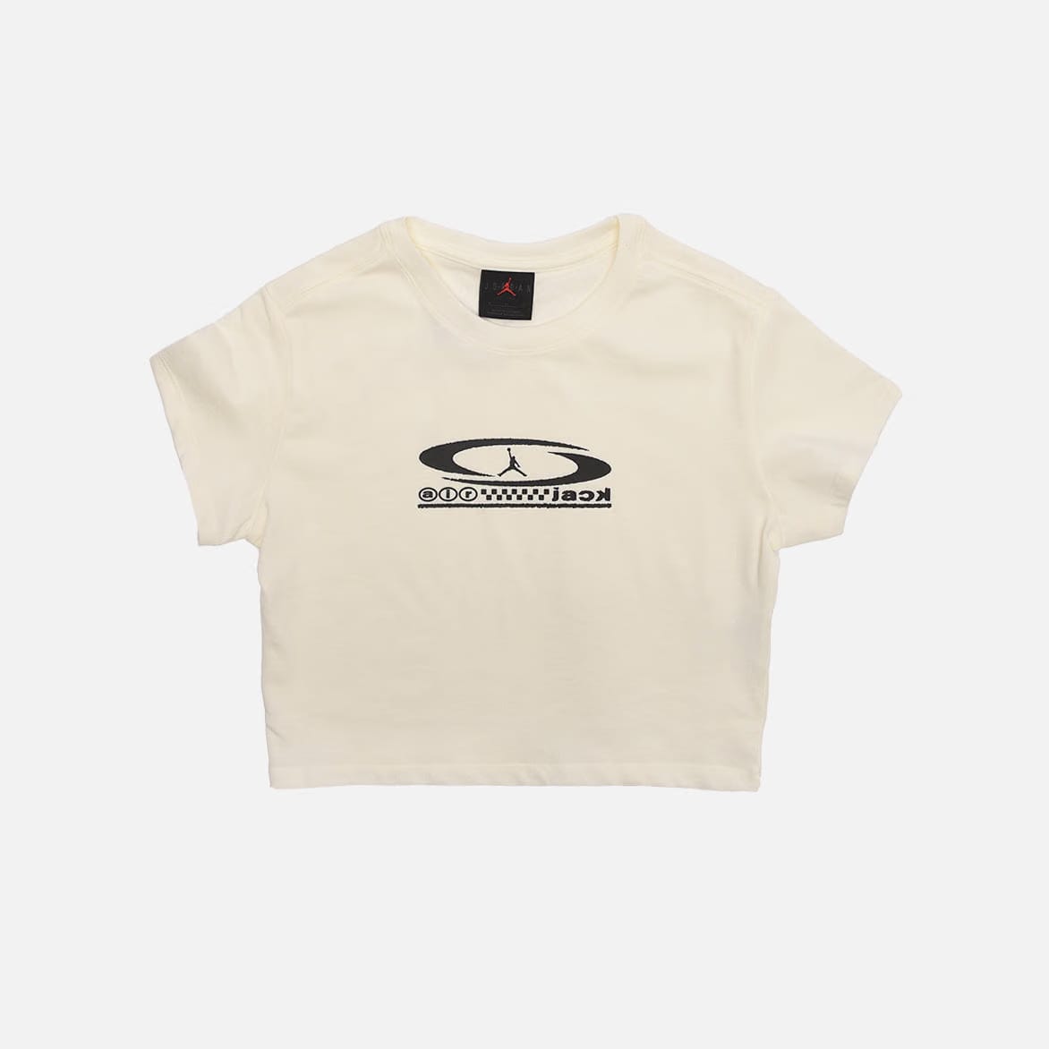 Air Jordan TRAVIS SCOTT X AIR JORDAN WMNS CROPPED TEE - SAIL