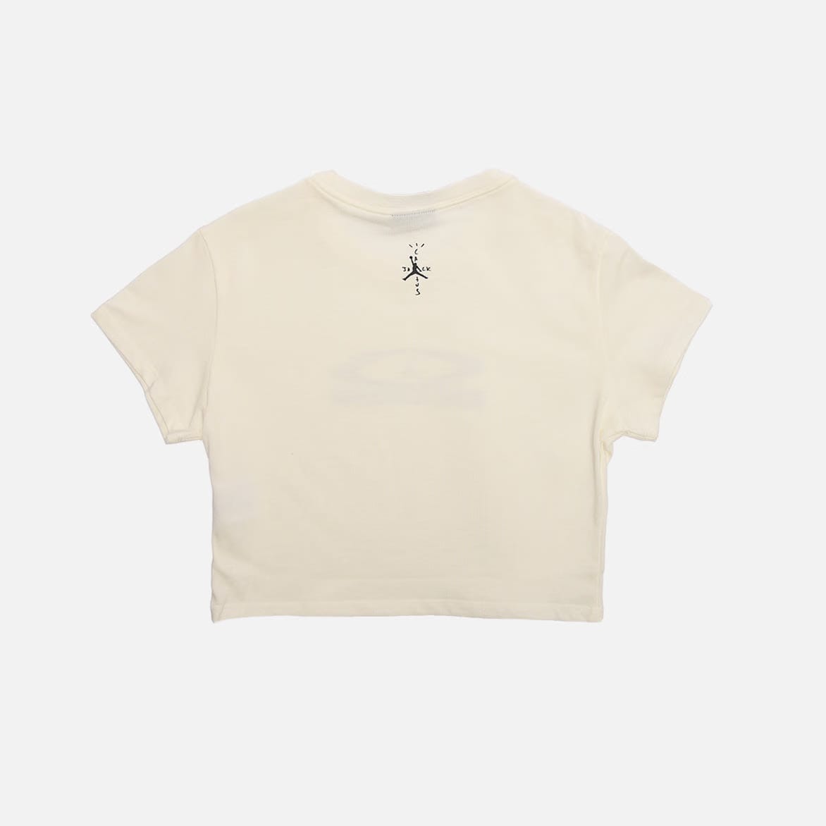 Air Jordan TRAVIS SCOTT X AIR JORDAN WMNS CROPPED TEE - SAIL