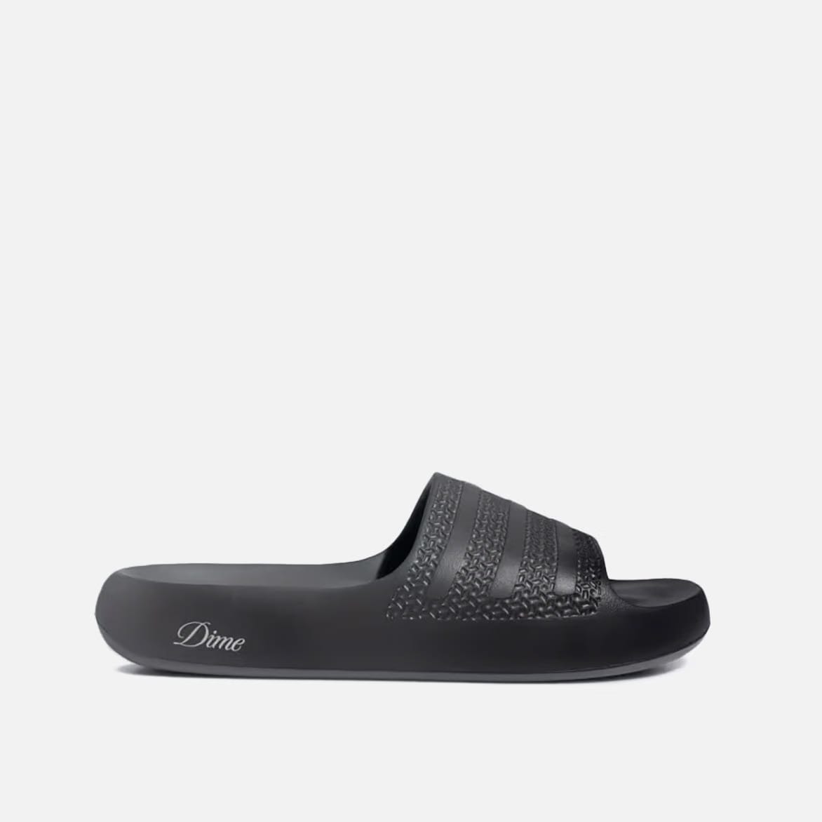 adidas DIME X ADIDAS AYOON SLIDES - CORE BLACK / VISTA GREY