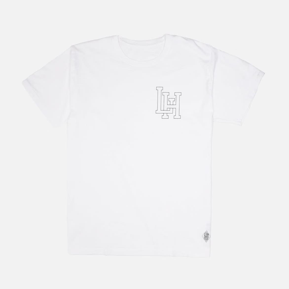 STANDARD ISSUE LH FUNDAMENTALS BY STANDARD ISSUE TEE - WHITE / BLACK