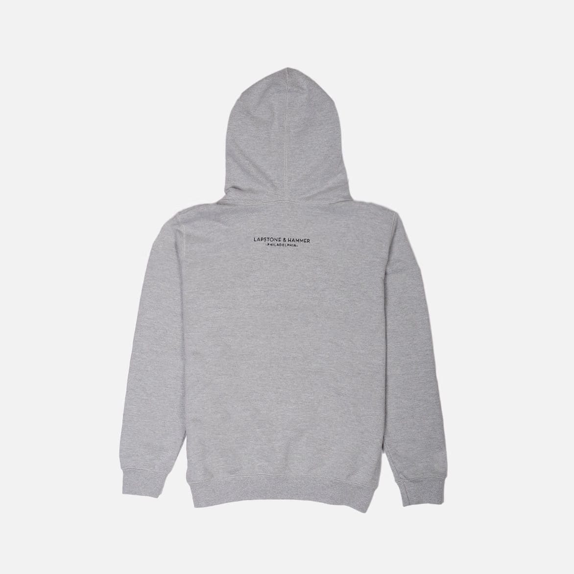 STANDARD ISSUE LH FUNDAMENTALS BY STANDARD ISSUE HOODIE - GREY / BLACK