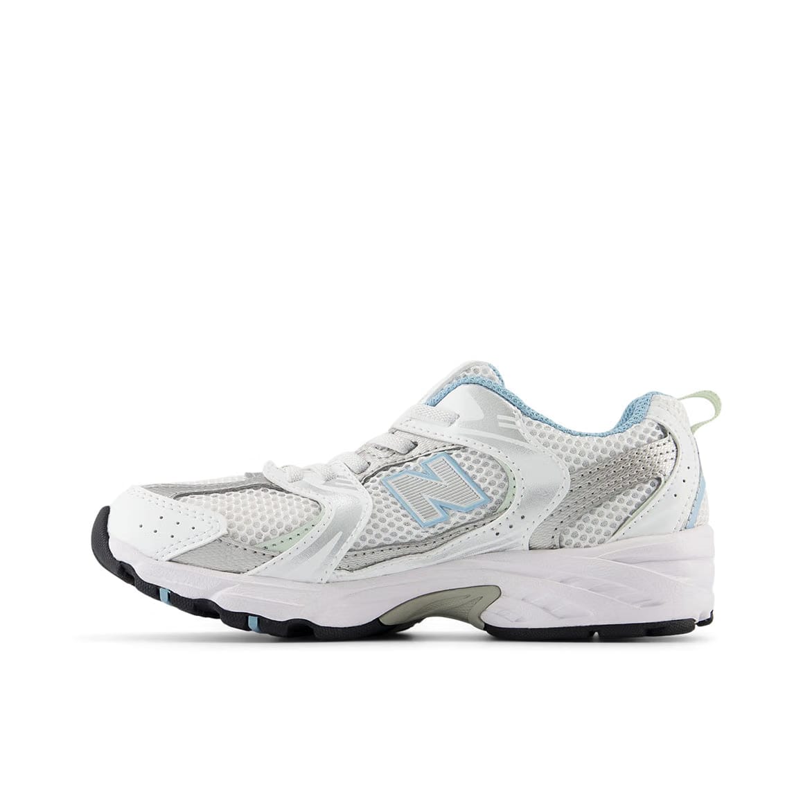 New Balance 530 BUNGEE (PS) - WHITE / CHROME BLUE