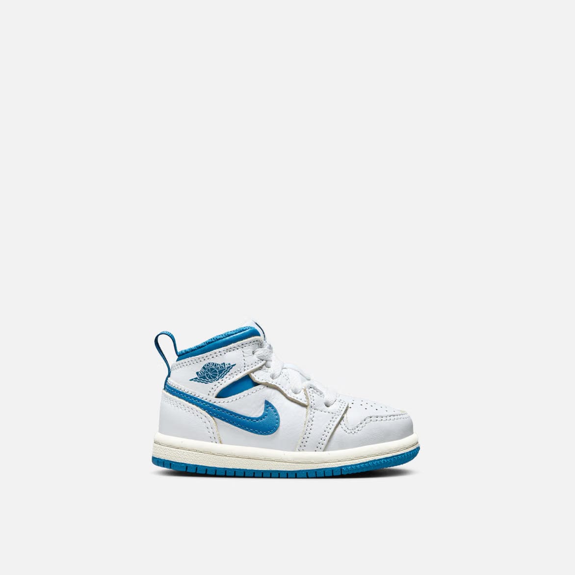 Air Jordan JORDAN 1 MID SE (TD) - WHITE / INDUSTRIAL BLUE