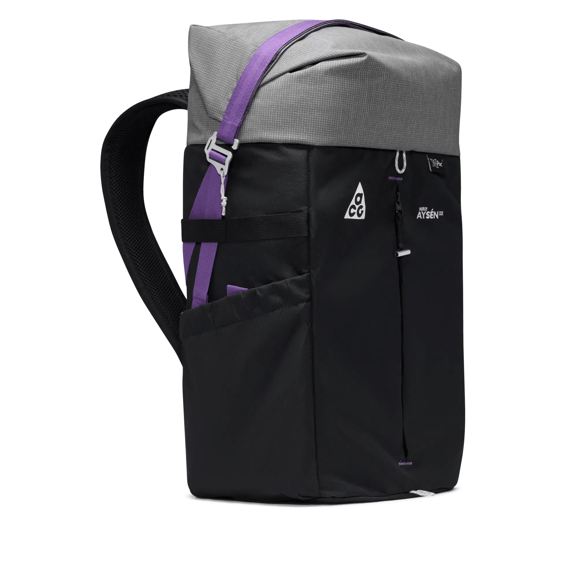 NIKE ACG BACKPACK AYSEN DAY PACK (32L) - BLACK / PURPLE