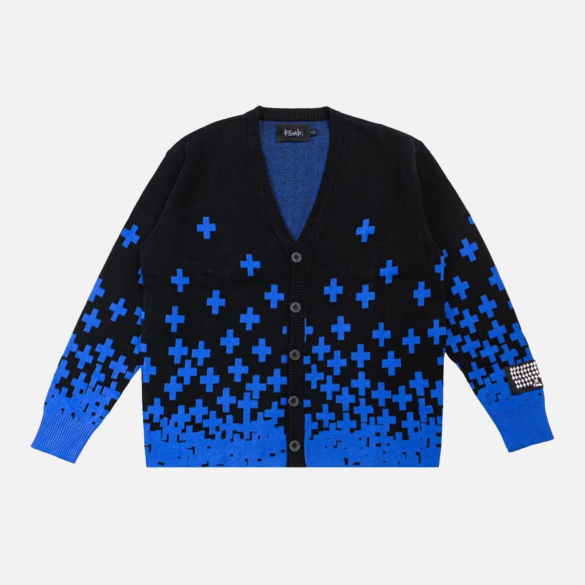 Ksubi NIGHT SWIM CARDIGAN - BLUE