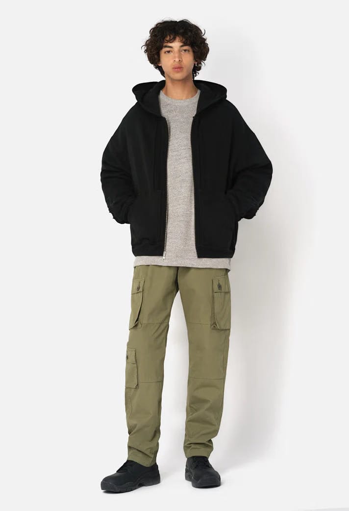 John Elliott DESERT TECHNO UTILITY PANTS - OLIVE
