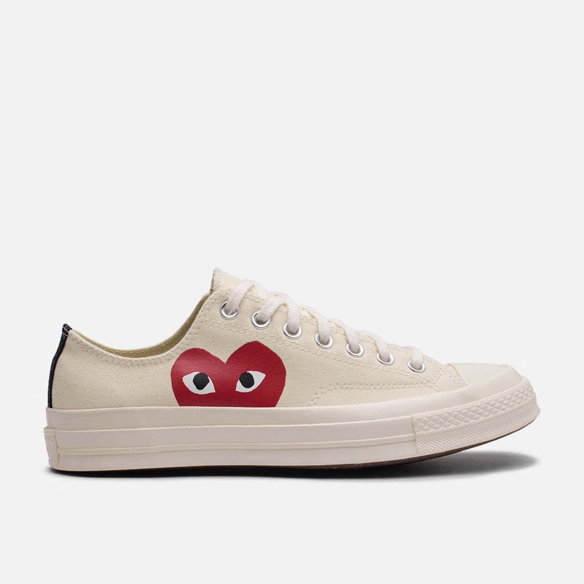 COMME DES GARCONS PLAY CDG PLAY X CONVERSE CHUCK TAYLOR ALL STAR '70 OX - WHITE