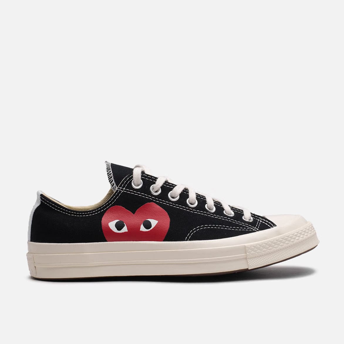 COMME DES GARCONS PLAY CDG PLAY X CONVERSE CHUCK TAYLOR ALL STAR '70 OX - BLACK