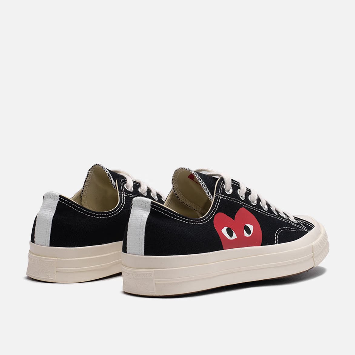 COMME DES GARCONS PLAY CDG PLAY X CONVERSE CHUCK TAYLOR ALL STAR '70 OX - BLACK