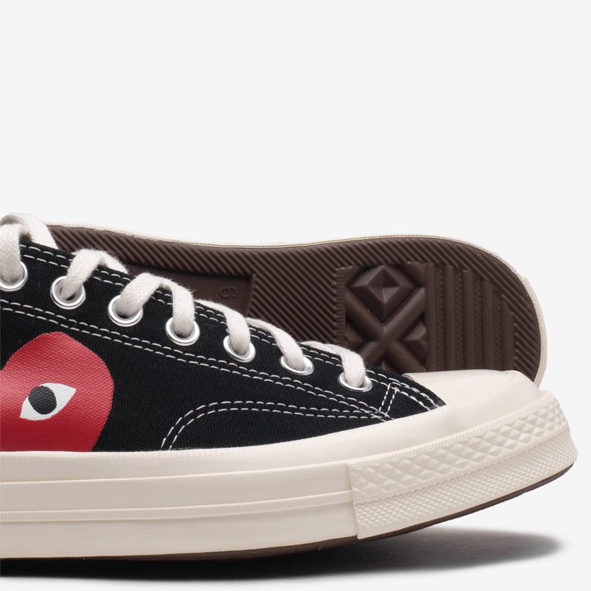COMME DES GARCONS PLAY CDG PLAY X CONVERSE CHUCK TAYLOR ALL STAR '70 OX - BLACK