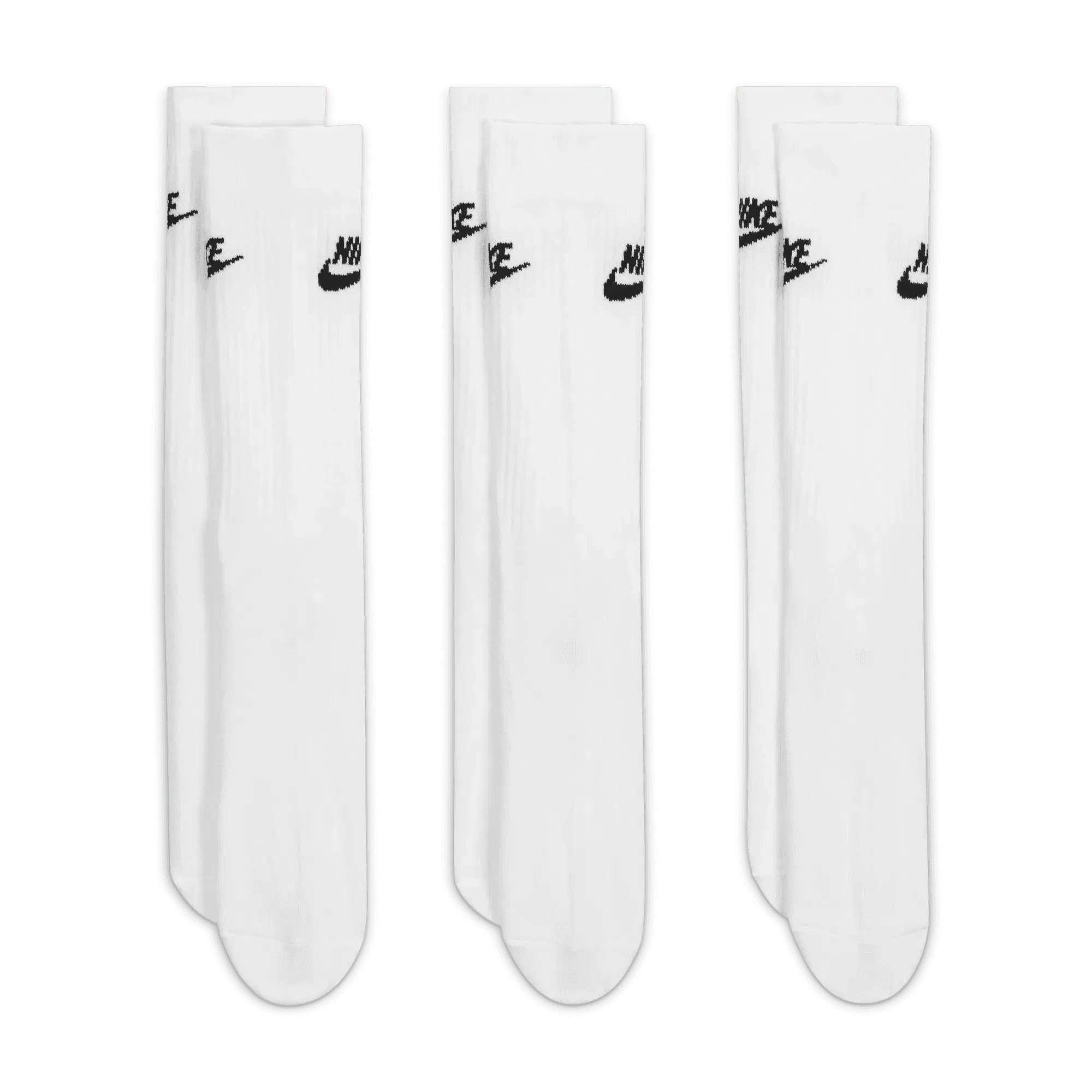 NIKE EVERYDAY ESSENTIAL 3PACK SOCKS - WHITE