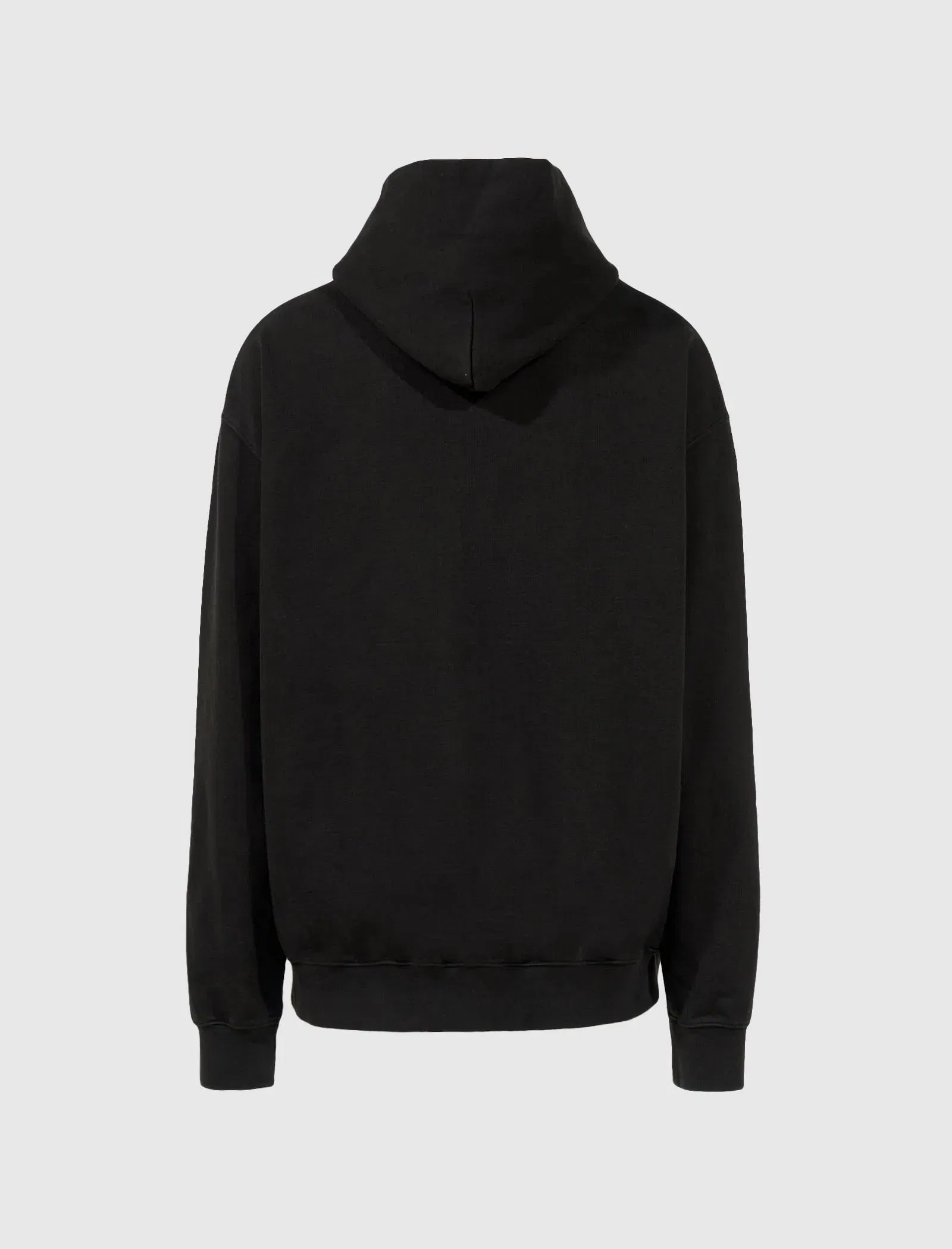 Maison Margiela NUMBERS LOGO HOODIE - BLACK