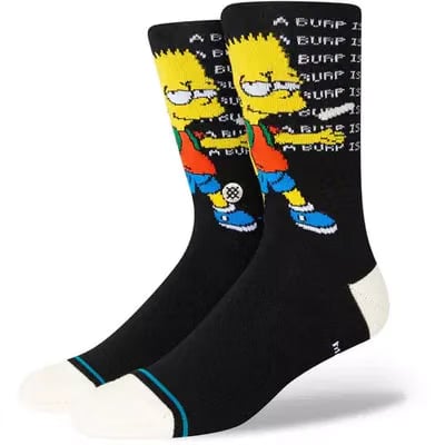Stance THE SIMPSONS X TROUBLED SOCKS