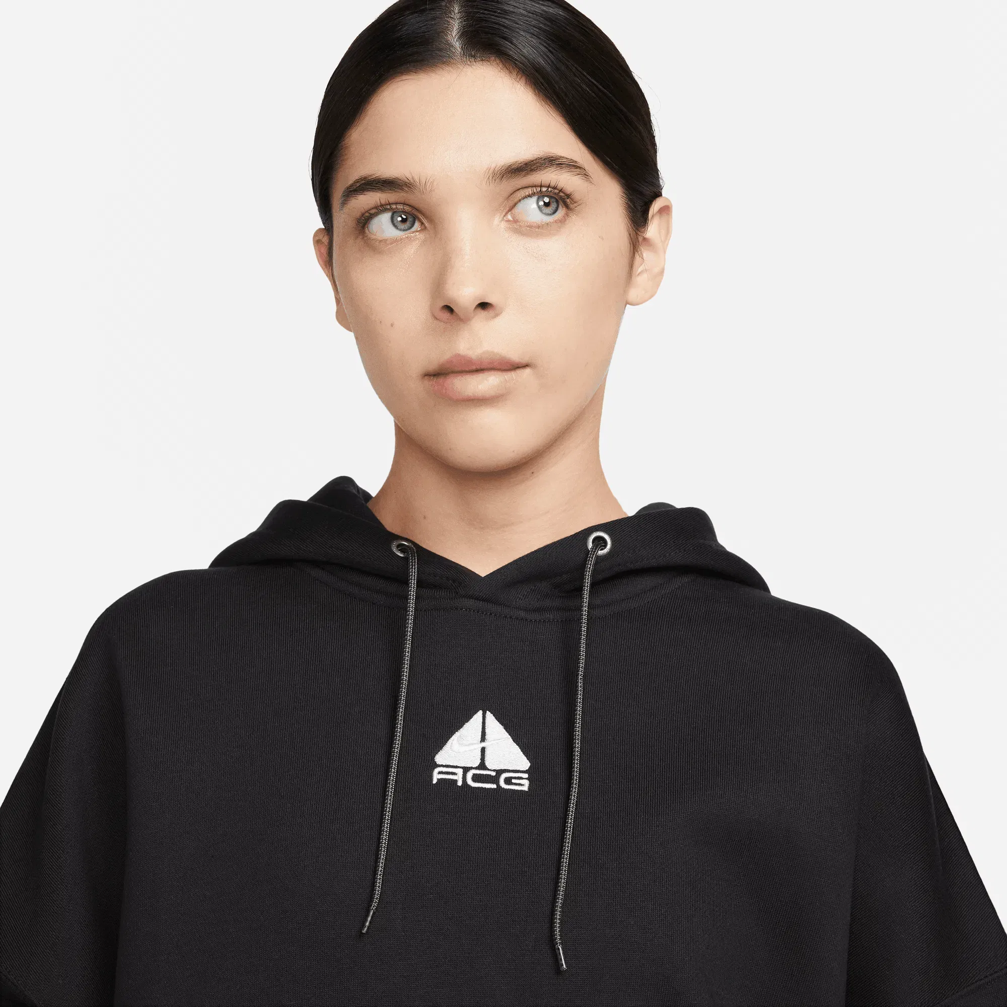 NIKE ACG WMNS ACG THERMA FIT HOODIE - BLACK