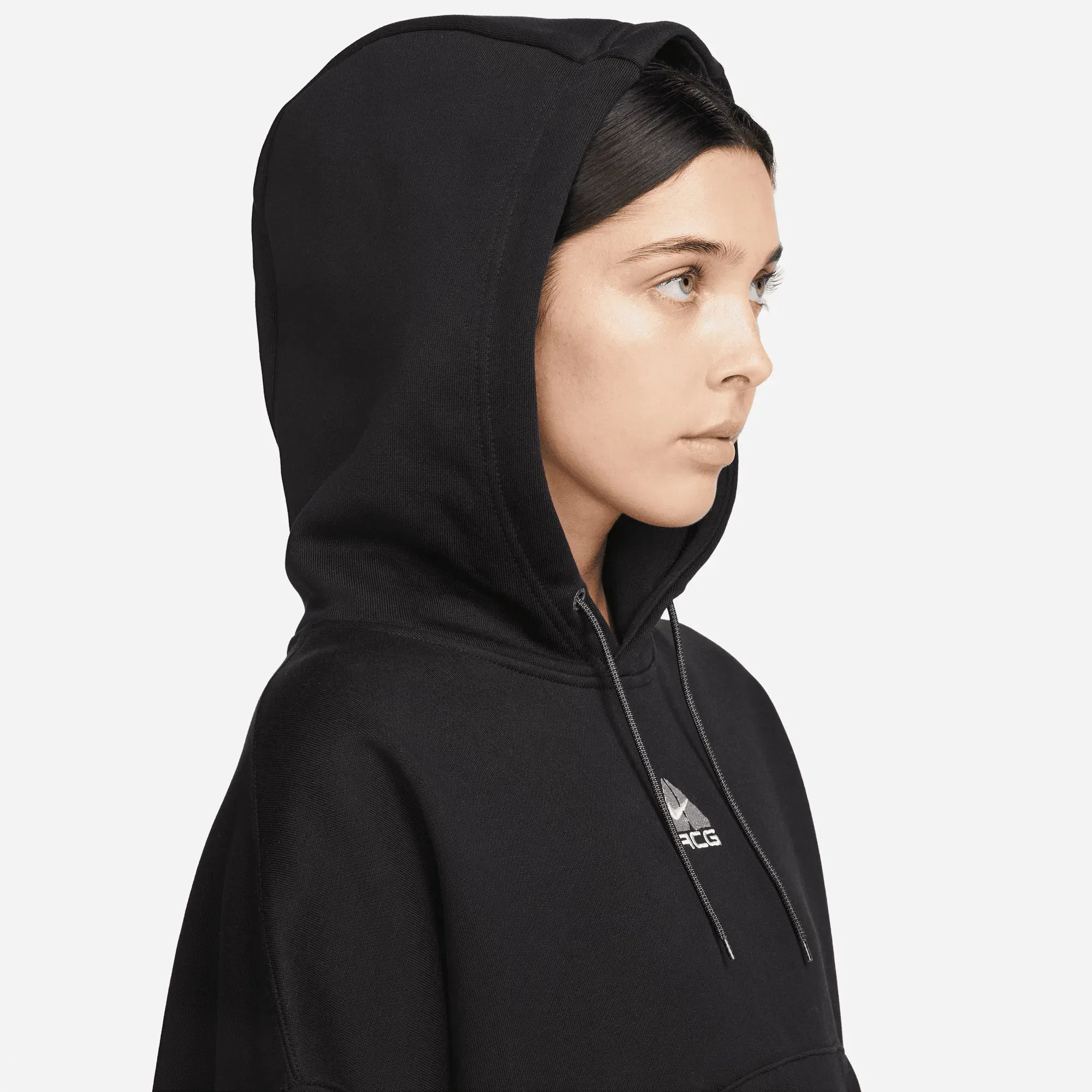 NIKE ACG WMNS ACG THERMA FIT HOODIE - BLACK
