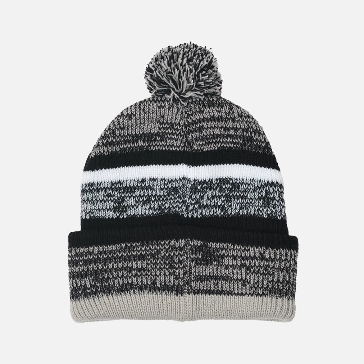 47 BRAND FLY EAGLES FLY NORTHWARD CUFF KNIT HAT - BLACK / WHITE / KELLY GREEN