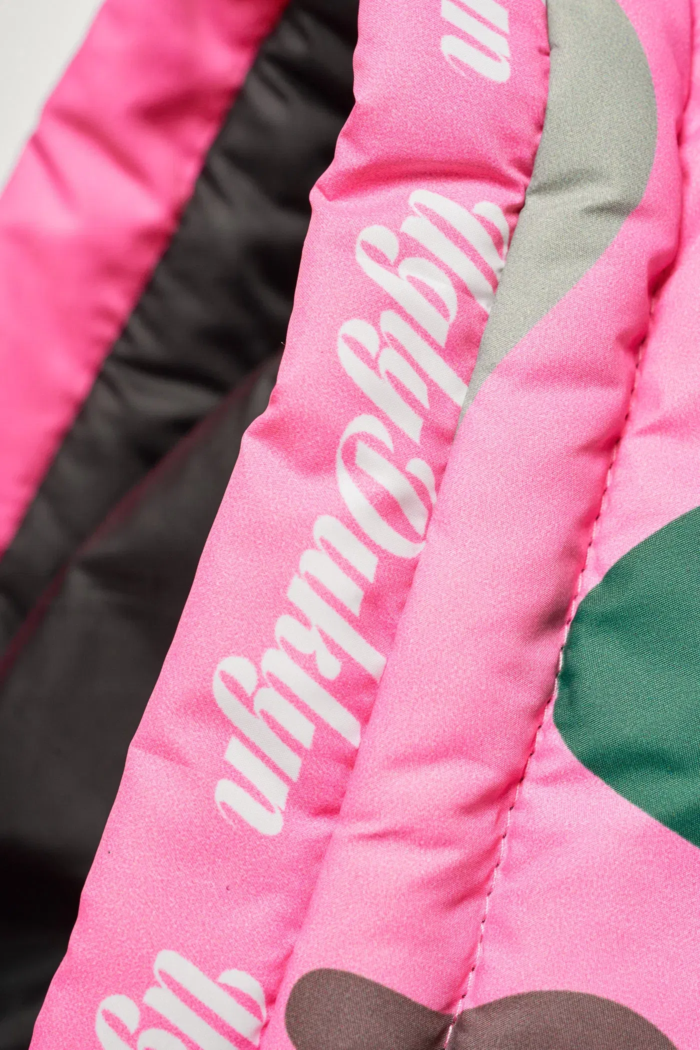 UGLYDUKLYN MILITARY CAMO PUFFER JACKET - PINK