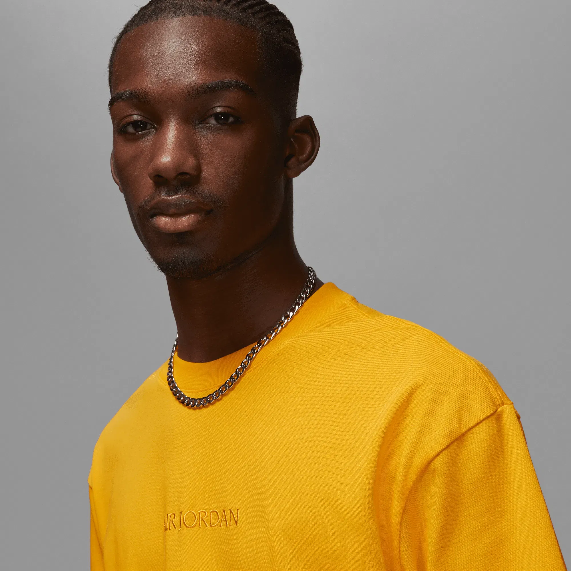 Air Jordan JORDAN WORDMARK MEN`S S/S TEE - GOLD