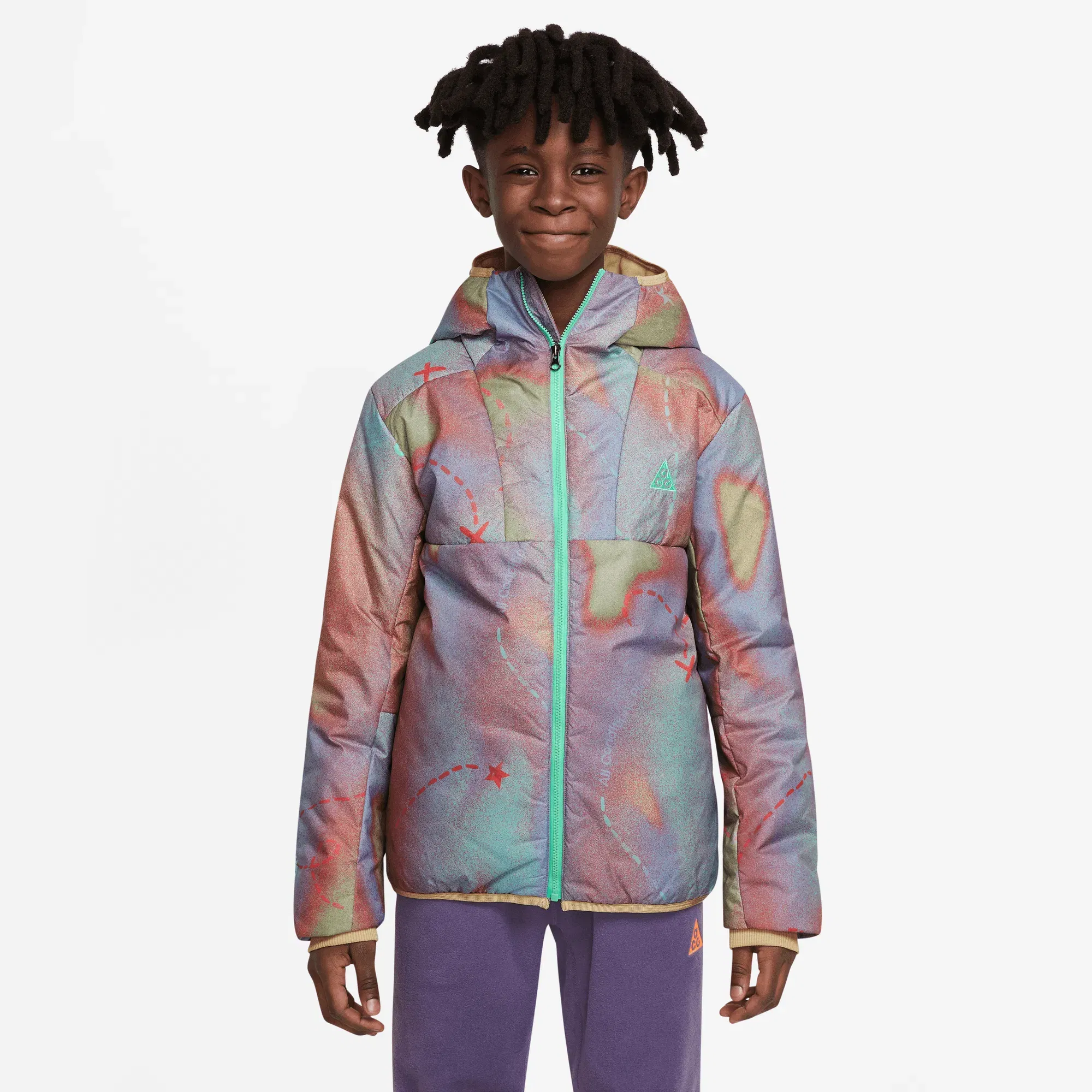 Nike ACG STORM KIDS ROPE DE DOPE JACKET - MULTI