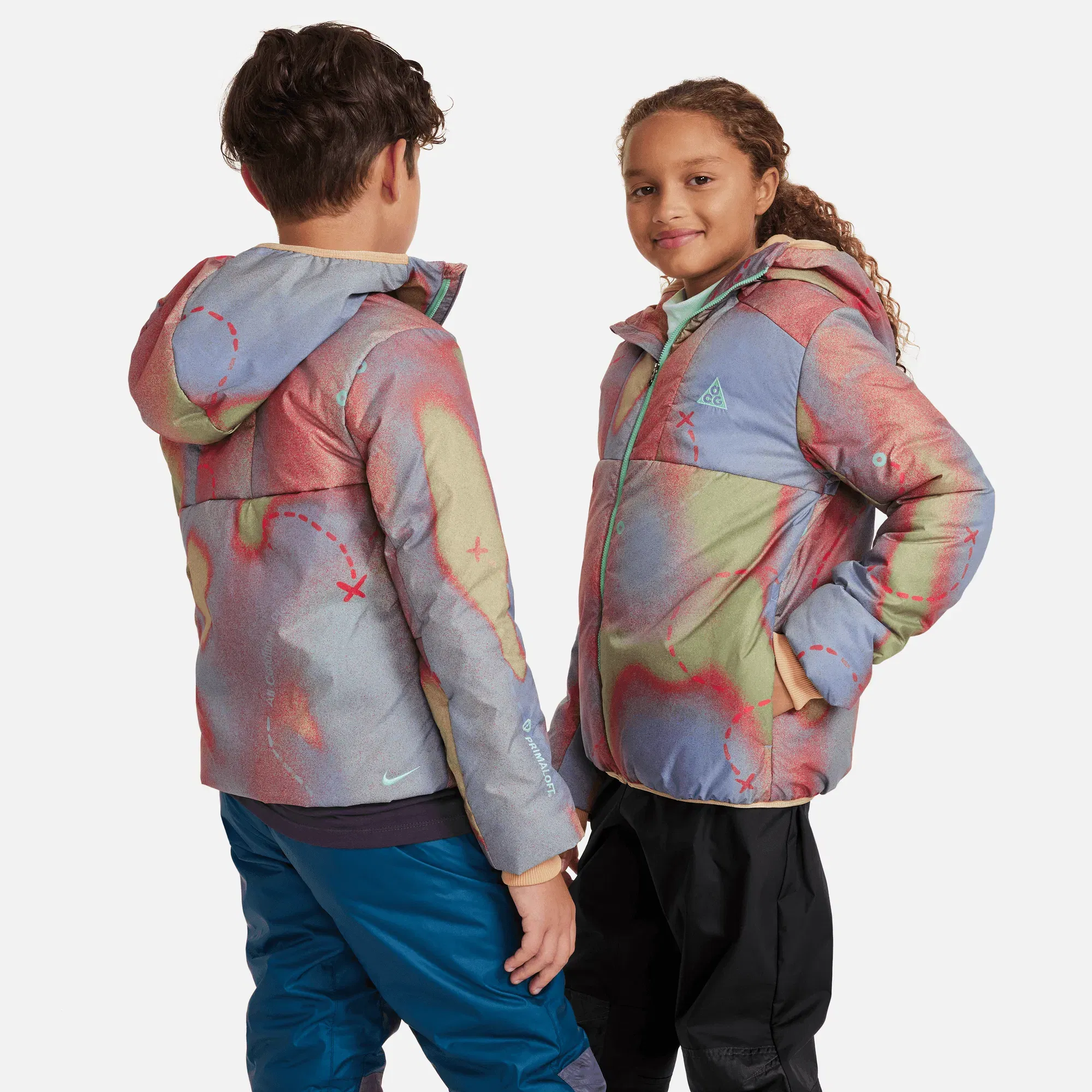 Nike ACG STORM KIDS ROPE DE DOPE JACKET - MULTI