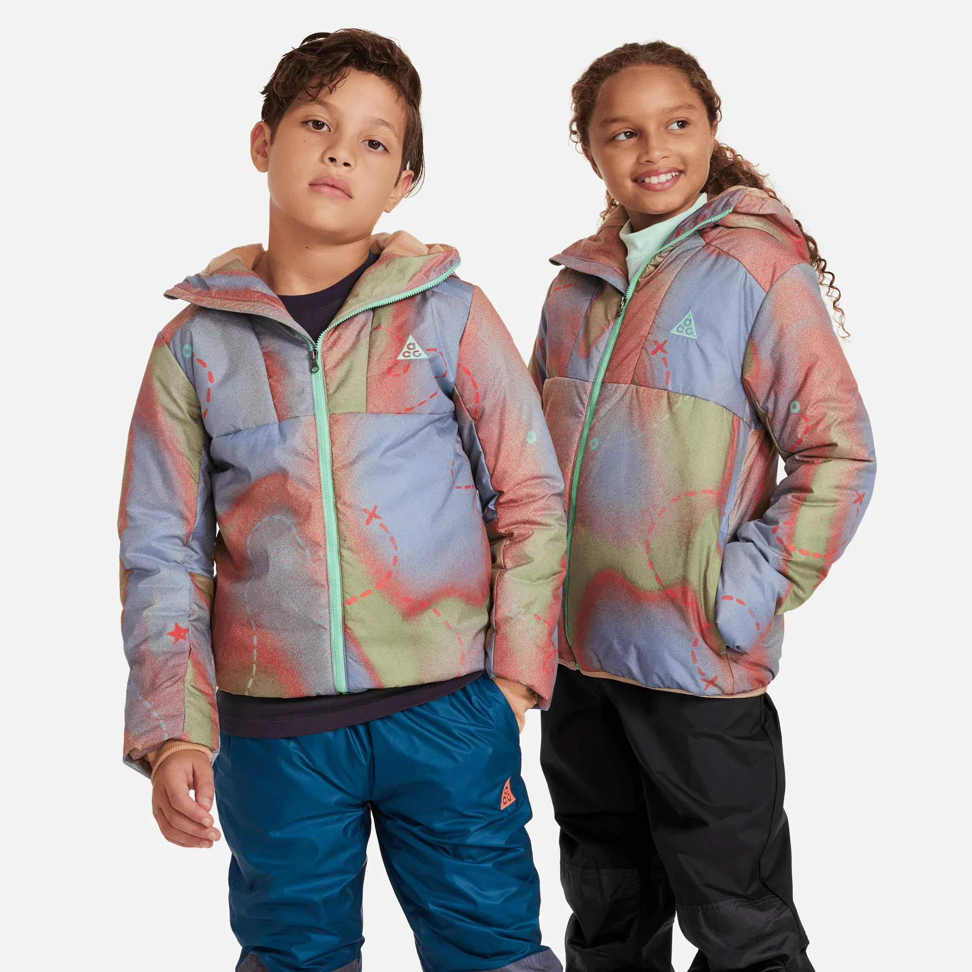 Nike ACG STORM KIDS ROPE DE DOPE JACKET - MULTI