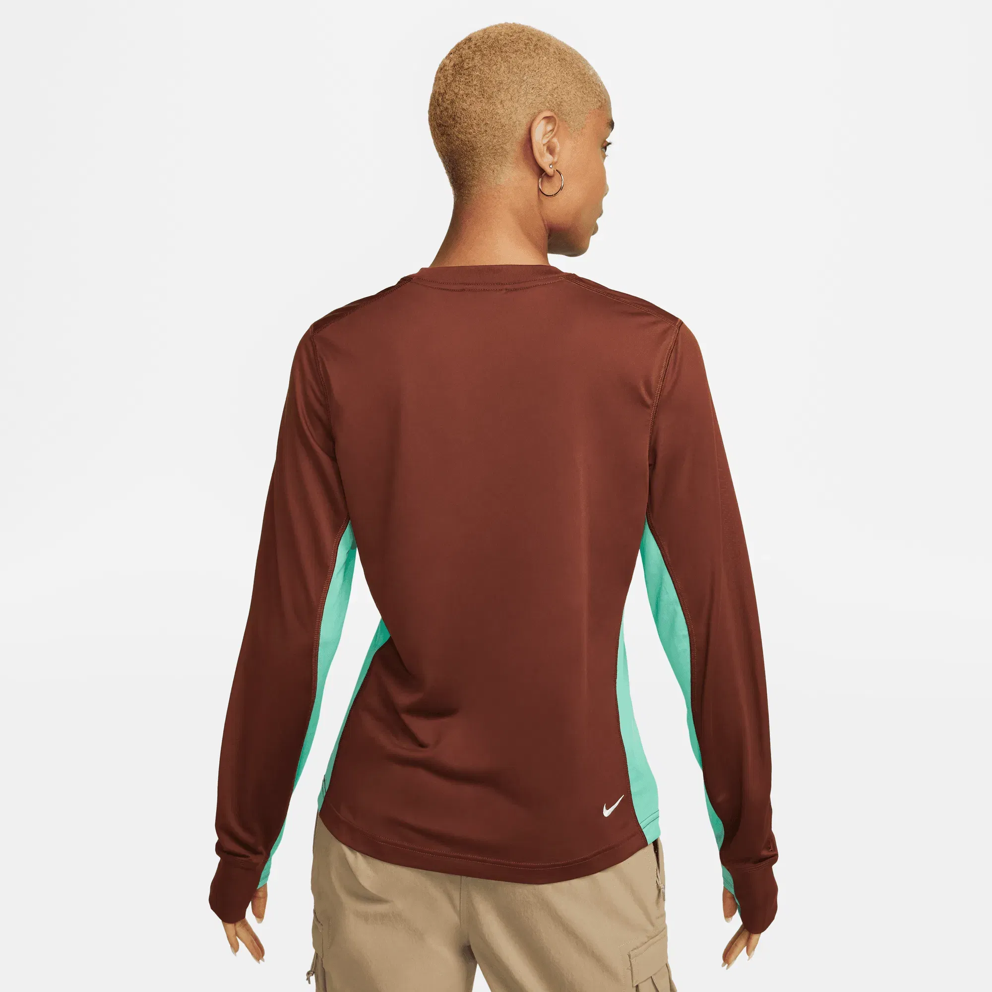 NIKE ACG WMNS ACG TEE - RED / AQUA