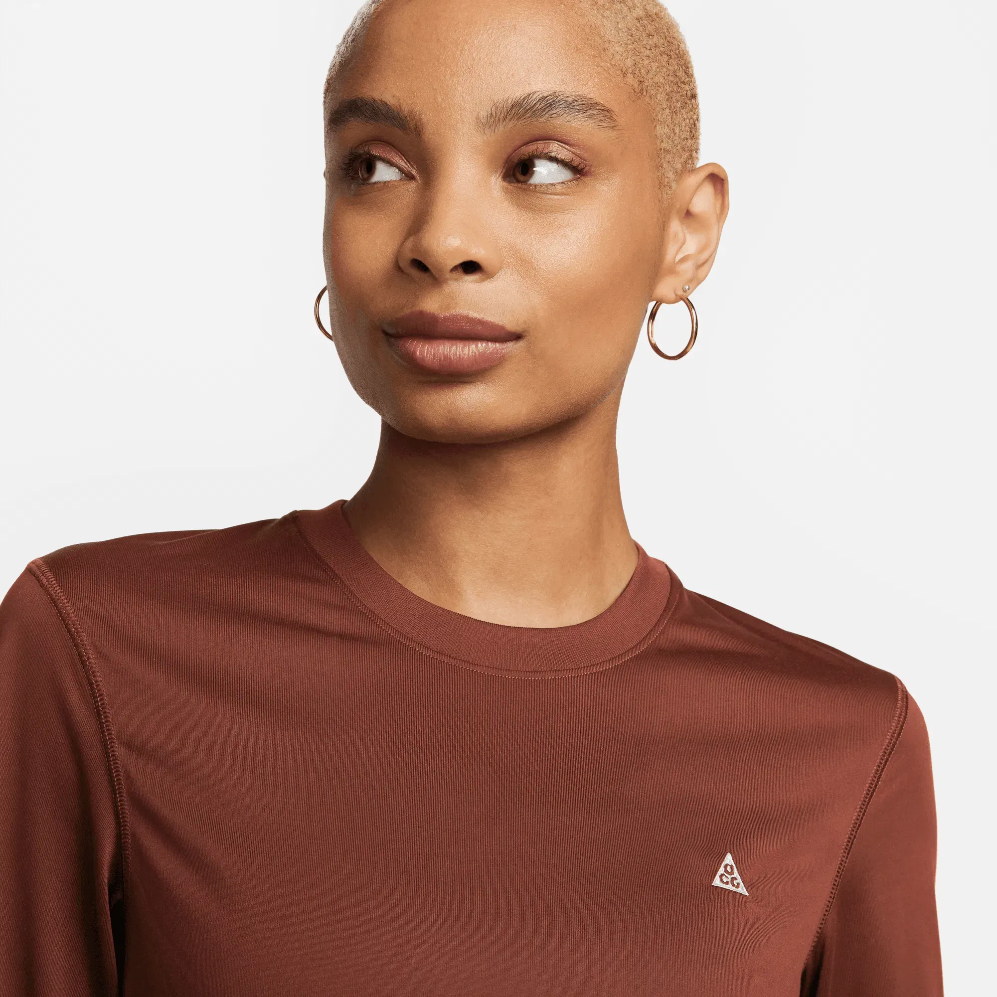 NIKE ACG WMNS ACG TEE - RED / AQUA