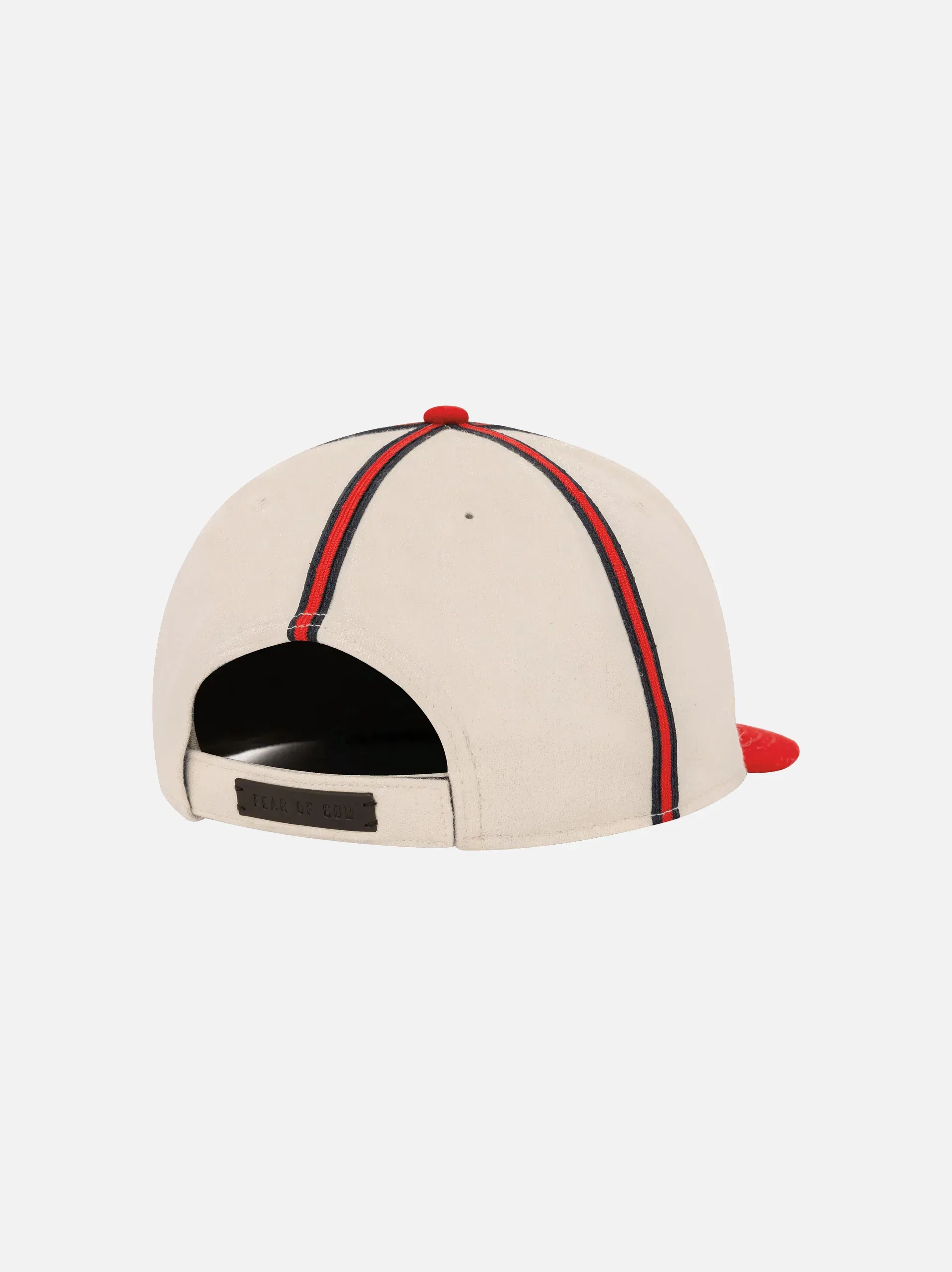 Fear of God NEW ERA X FOG KANSAS CITY MONARCHS CAP - CREAM / RED